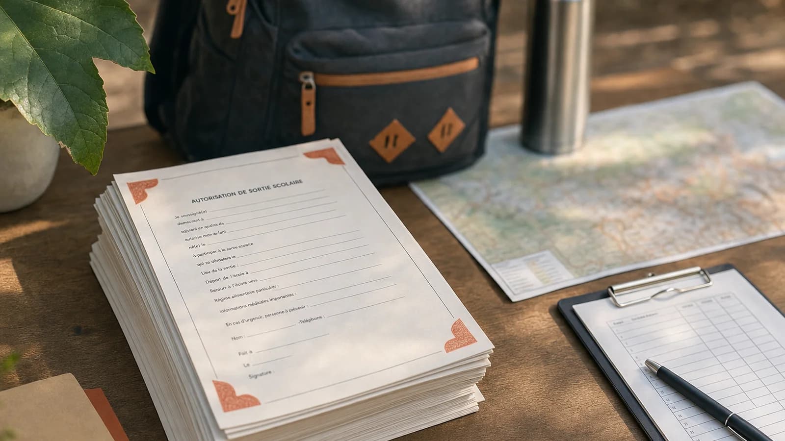 Kit sortie scolaire de A à Z - autorisations, encadrement, RGPD - couverture