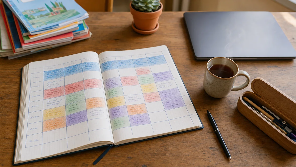 Couverture : Cahier journal CM2 : structurer une semaine