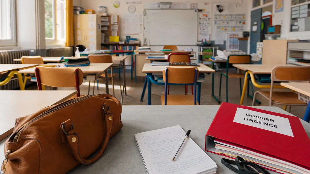 Couverture : Remplaçant jour de rentrée : 5 réflexes qui sauvent